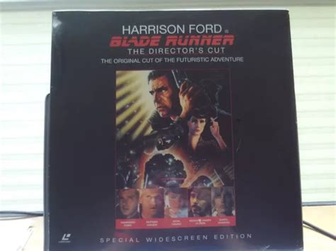 BLADE RUNNER 1982 laserdisc Director's Cut 1993 Ridley Scott cult NOS ...