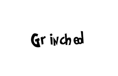 Grinched Font Free Download | Fonty Fonts