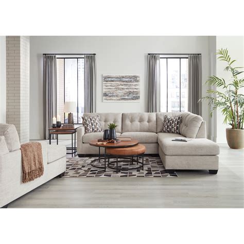 Belfort Select Mahoney 31004S2 Contemporary 2-Piece Sectional Sofa with ...