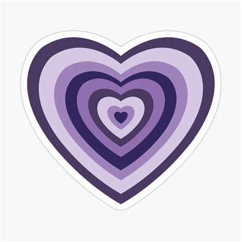 Pin by Janis Bronlet on valentines day in 2021 | Purple sticker, Stickers, Heart sticker