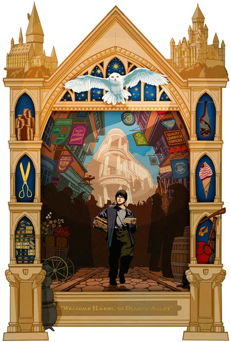 MinaLima’s fourth ‘Harry Potter’ print celebrates the Boy Wizard’s ...