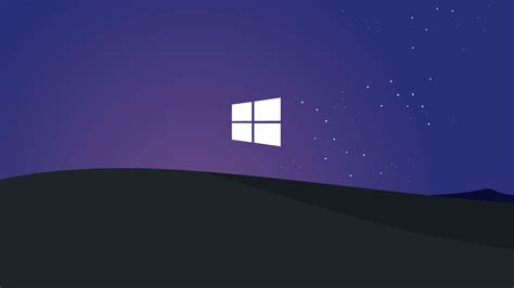 1920x1080 Windows 10 Bliss At Night Minimal 5k Laptop Full HD 1080P ,HD 4k Wallpapers,Images ...