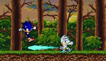 Silver vs Sonic by fire024 on DeviantArt