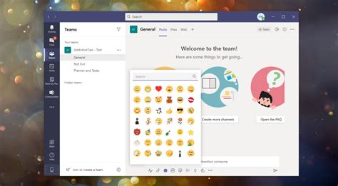 How to use Microsoft Teams emoji, reactions, and GIFs