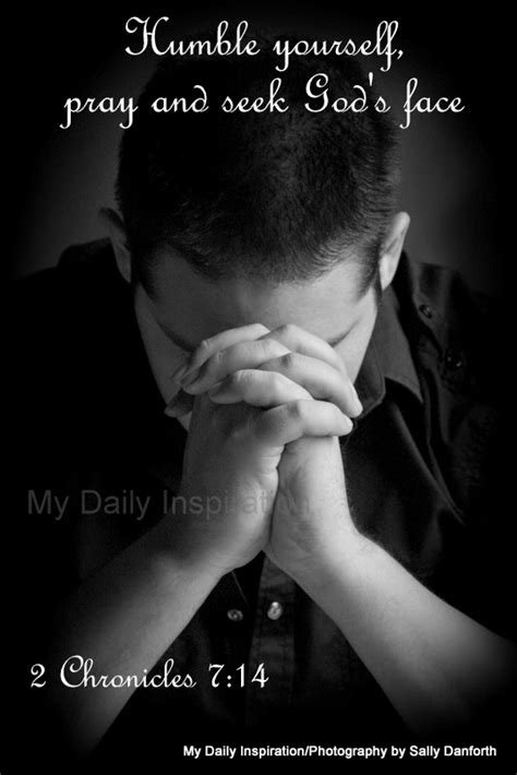 Humble yourself, pray and seek God's face