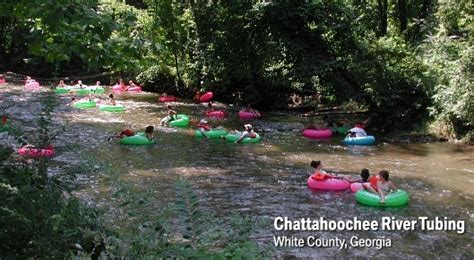 Chattahoochee River Tubing - Helen GA - Southern Highroads Trail