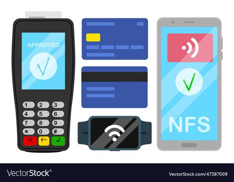 Contactless payment Royalty Free Vector Image - VectorStock