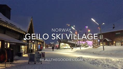 Geilo Ski Village - Norway´s Best Ski Resort 2020 - World Ski Awards | allthegoodies.com - YouTube