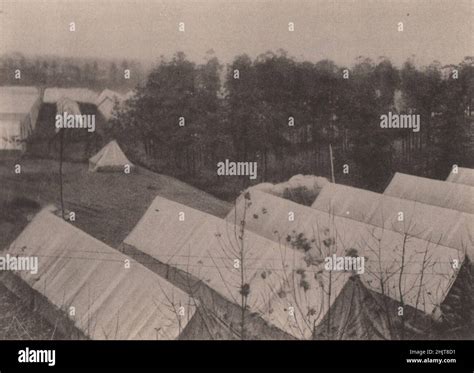 Japan Earthquake 1923: America Red cross Tent Hospital in Tokyo Stock ...