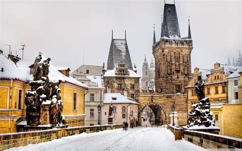 Winter Prague Wallpapers - Wallpaper Cave