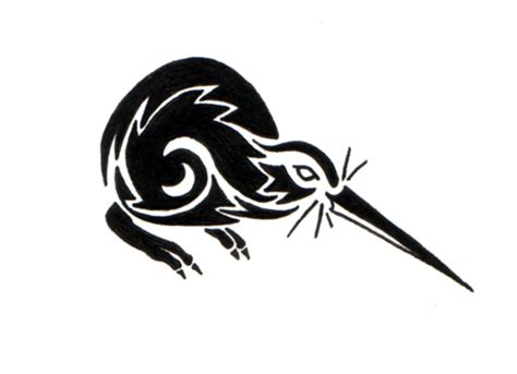 Kiwi Bird Tattoo - ClipArt Best