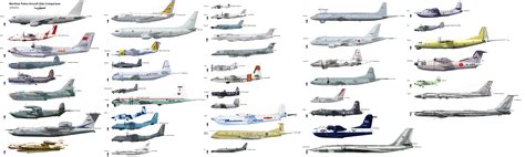 Maritime Patrol Aircraft Size Comparison | Aircraft, Military, Maritime