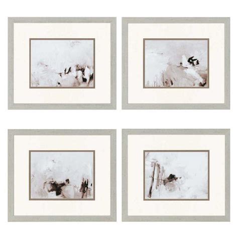 Paragon Decor Perception Framed Wall Art - Set of 4 | Hayneedle