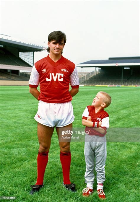 New Arsenal signing Charlie Nicholas, pictured with a young admirer... News Photo - Getty Images