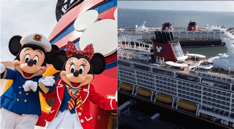 Beautiful Video of 3 Disney Cruise Line Ships Docked Together at Port ...