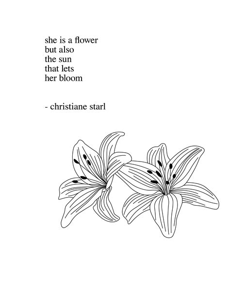 Flower Quotes Poetry - Touile Quotes