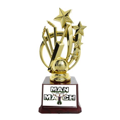 Buy Man Of The Match Trophy Online @ ₹800 from ShopClues