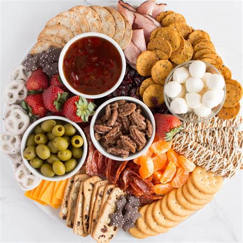 Sweet and Salty Christmas Snack Board | Borrowed Bites