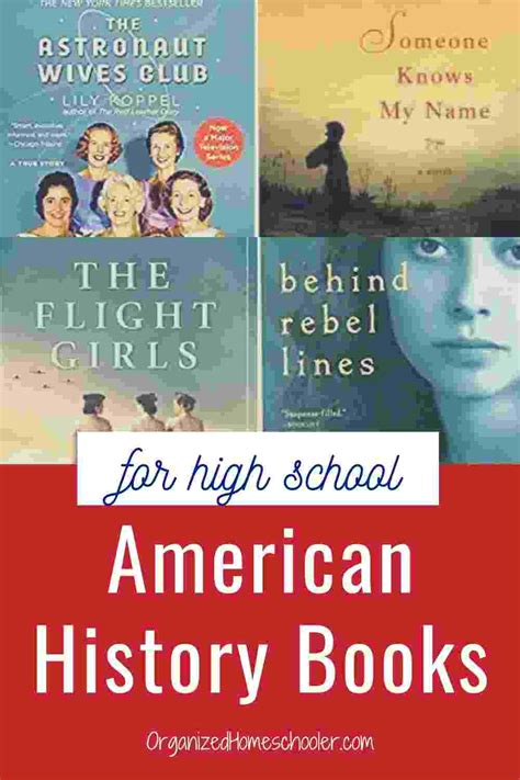 Awesome American History Books for High School - 11th Grade Reading List ~ The Organized ...