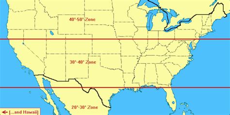 united-states-latitude-map | EarthSky