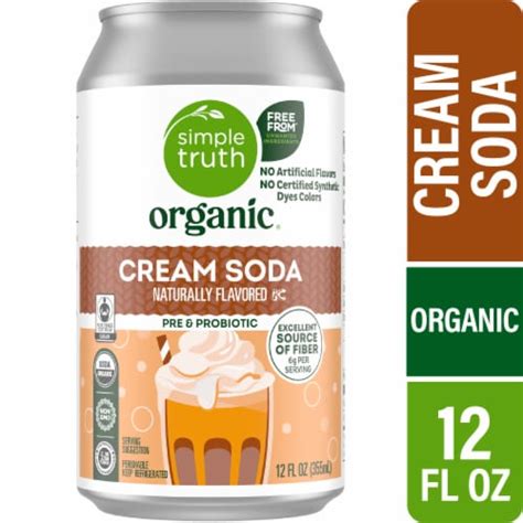 Simple Truth Organic® Cream Soda Single Can, 12 fl oz - Kroger