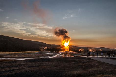 Yellowstone's Largest Geyser Erupted For A 5th Time In Just Two Months ...