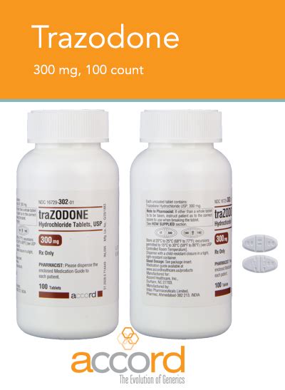 Trazodone Tablets - Accord Healthcare