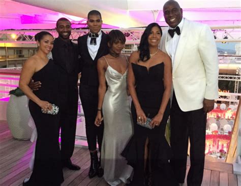 Trailblaizernimi: Magic Johnson and wife celebrate 25th wedding ...