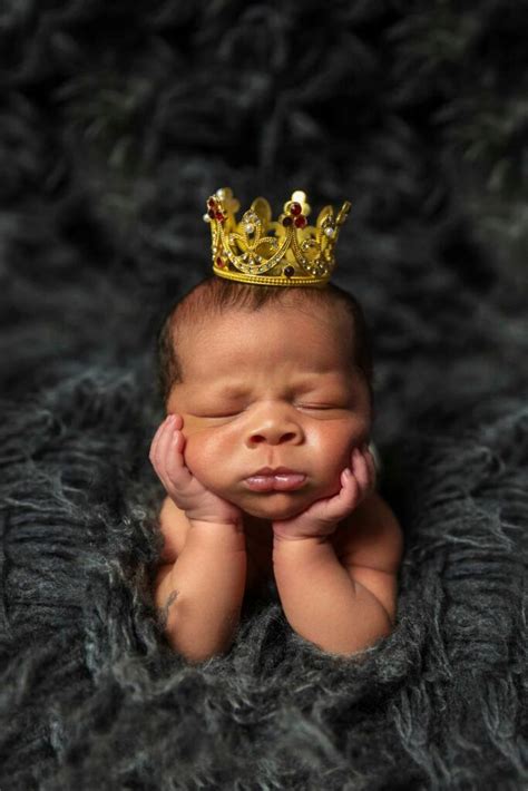 Crown for a Prince in 2024 | Newborn baby photoshoot, Baby boy newborn ...