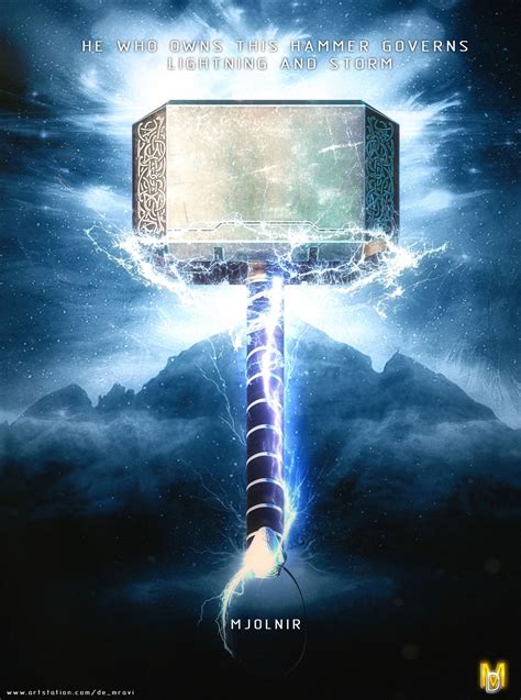 Hammer Thor Mjolnir Wallpaper