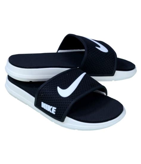 NIKE 2019 Black Slide Flip flop Price in India- Buy NIKE 2019 Black Slide Flip flop Online at ...