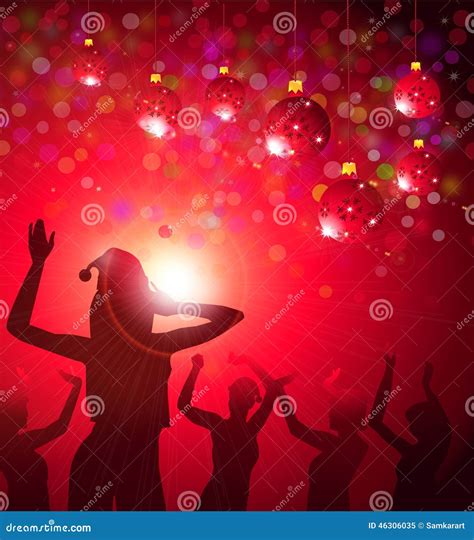 Christmas Party-Vector stock vector. Illustration of cheerful - 46306035