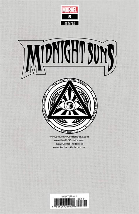 MIDNIGHT SUNS #5 DAVID NAKAYAMA Exclusive Virgin Variant MAGIK – The ...