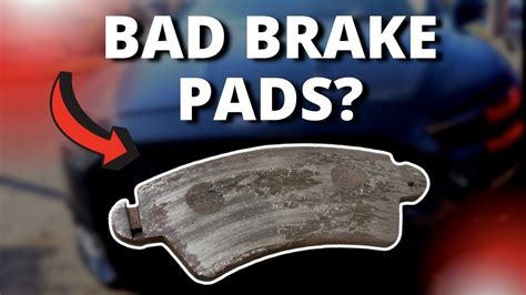 SYMPTOMS OF BAD BRAKE PADS - YouTube