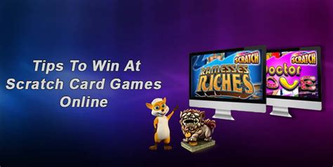 Top Tips To Win At Scratch Card Games Online