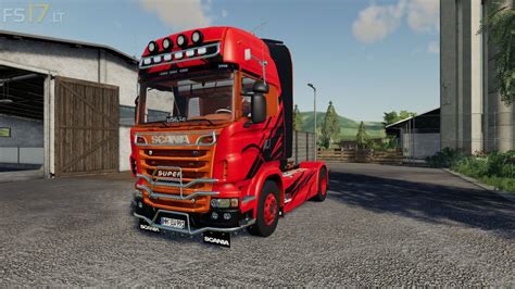 Scania R730 Toprun Edition v 2.0 - FS19 mods