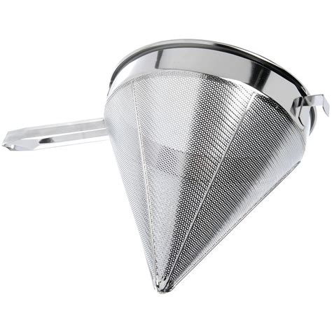 HUBERT® Stainless Steel Fine China Cap Strainer - 10"Dia