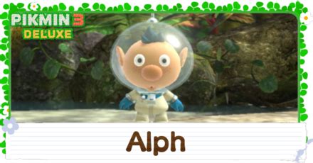 Alph Profile | Pikmin 3 Deluxe｜Game8