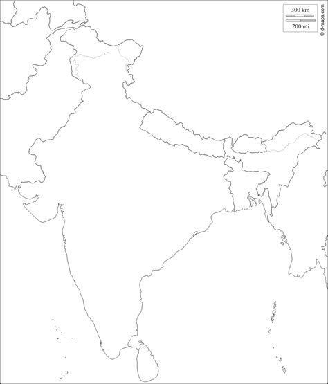 Political Map Of India Colouring Pages - Ryan Fritz's Coloring Pages