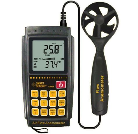 Anemometer Wind Speed Gauge Wind Speed Measuring Range 0.3~45 m/s Air ...