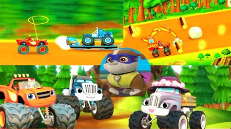 Nick Jr Kids Games - Blaze and the Monster Machines Games - Blaze Mud ...