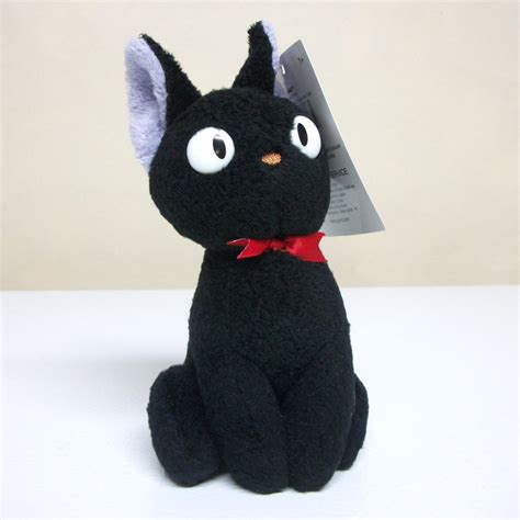 Jiji 6" Kiki's Delivery Service plush cat with tags black feline toy ...