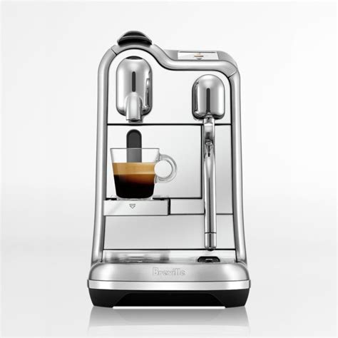 Nespresso by Breville Brushed Stainless Steel Creatista Pro Espresso ...