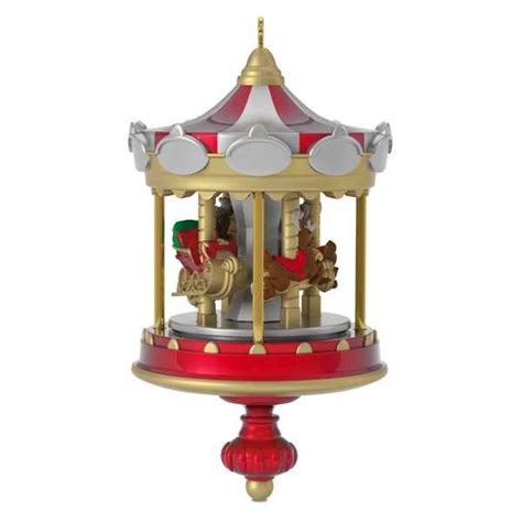 2017 Christmas Carousel #1, Miniature | QXM8565 | Hallmark Ornaments .com