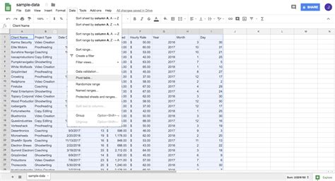 How to Use Pivot Tables in Google Sheets