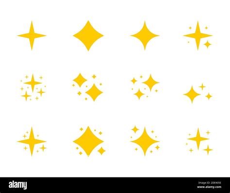 Sparkle icon Stock Vector Images - Alamy