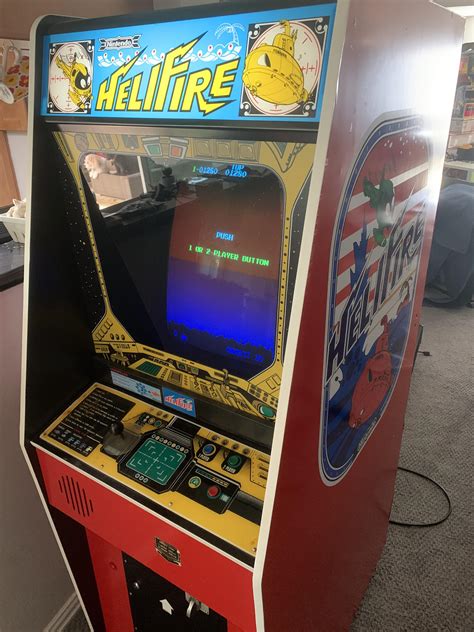 Rare Original 1980 Nintendo HeliFire Arcade Game that I restored ...