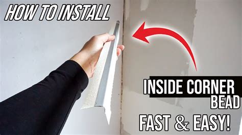 How To Repair Drywall Inside Corner Tape