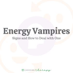 What Is an Energy Vampire?