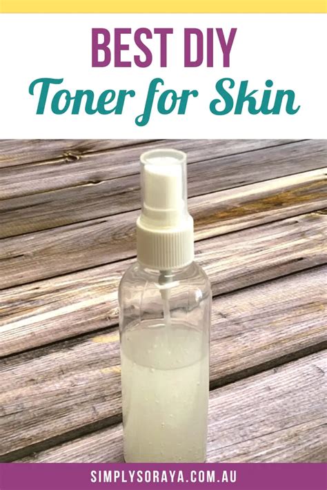 DIY Toner: Homemade Toner Recipe For Soothed And Softened Skin - Simply ...